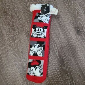 Disney's Mickey Mouse Fuzz Sox SherpaSlipper Sock, Size 9-11